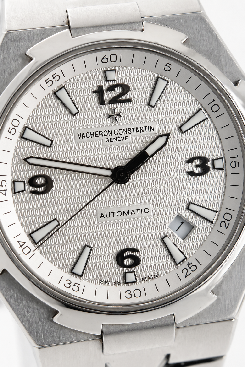 Vacheron Constantin Stainless Steel White Dial 42mm Watch 47040