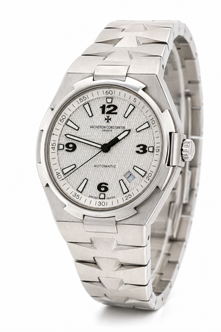 Vacheron Constantin Stainless Steel White Dial 42mm Watch 47040