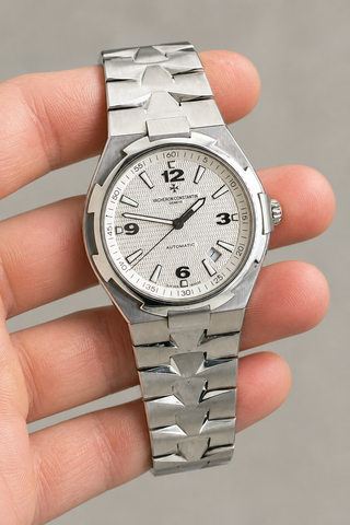 Vacheron Constantin Stainless Steel White Dial 42mm Watch 47040