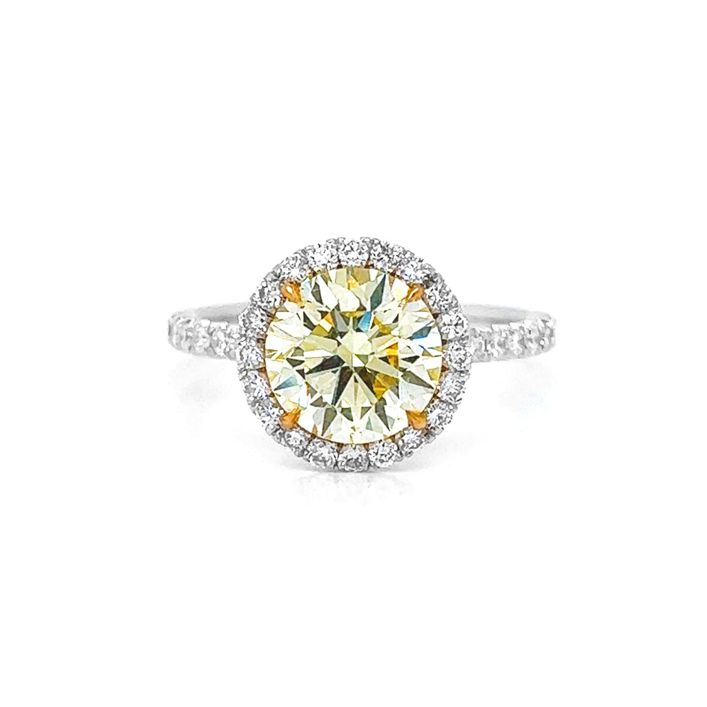 2.22 ct Diamond Round Cut Y VS1 (GIA) 6207381125