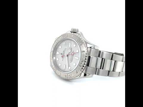 Rolex Yacht-Master 40mm Stainless Steel & Platinum Watch – Pre-owned
