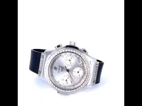 Hublot MDM 1810.1.054 Stainless Steel Diamond Watch – Pre-Owned