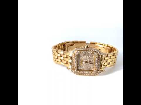 Cartier Panthère 18K Yellow Gold 12mm Quartz Watch – Pre-owned