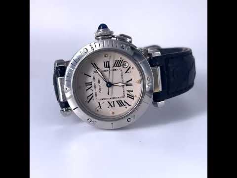 Cartier Pasha 36mm Stainless Steel Automatic Watch – Pre-Owned
