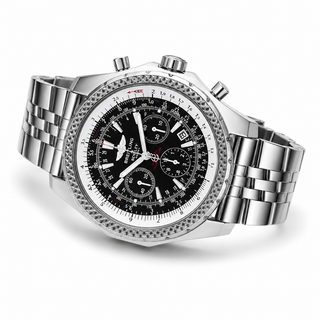 Breitling Bentley Black 48mm Stainless Steel Watch