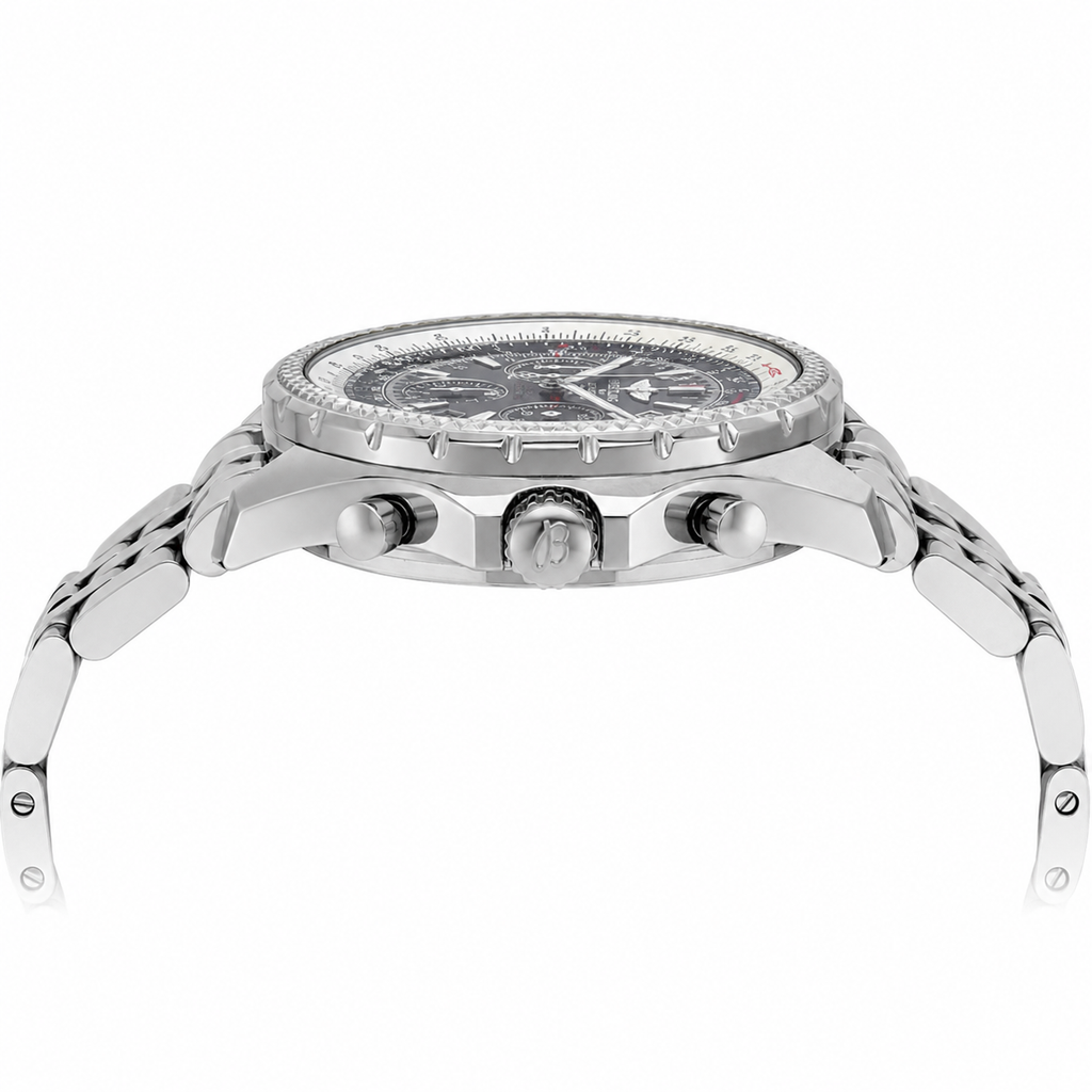 Breitling Bentley Black 48mm Stainless Steel Watch