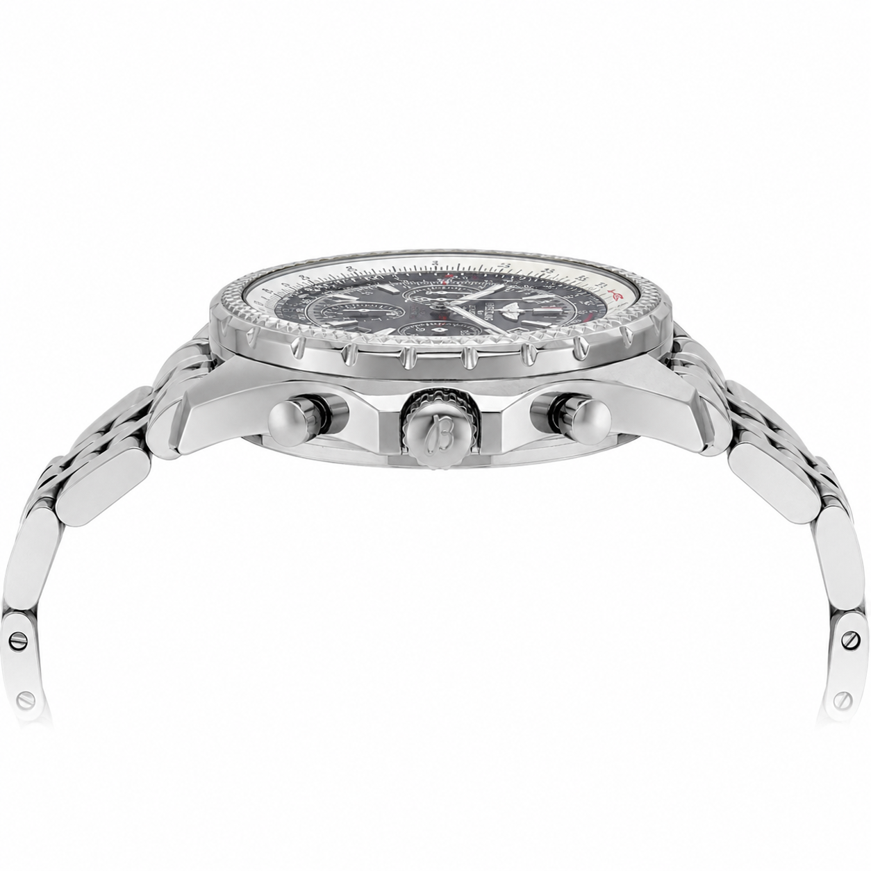 Breitling Bentley Black 48mm Stainless Steel Watch
