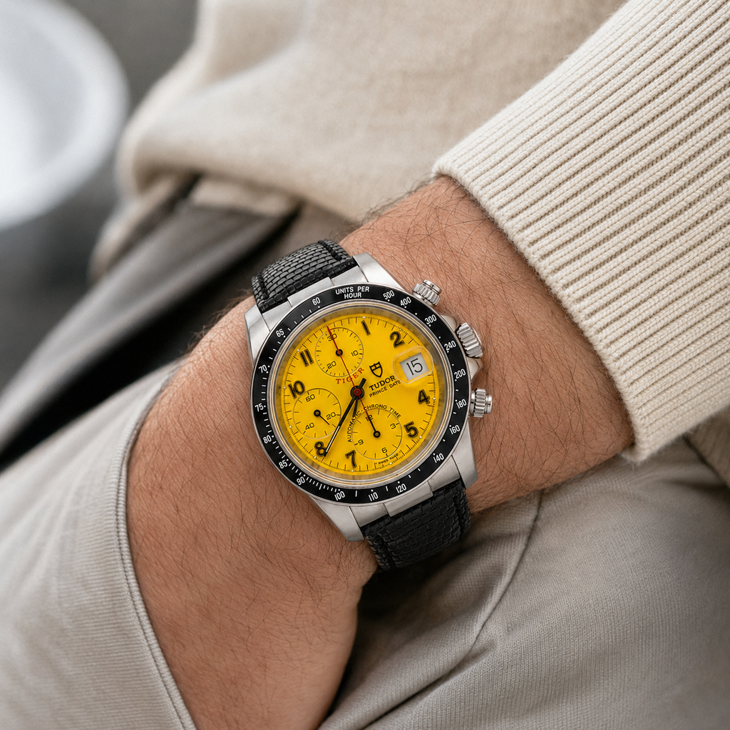 Tudor Tiger Woods 40mm Stainless Steel Watch