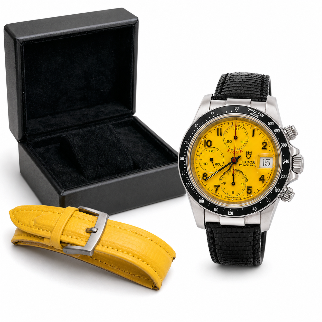 Tudor Tiger Woods 40mm Stainless Steel Watch