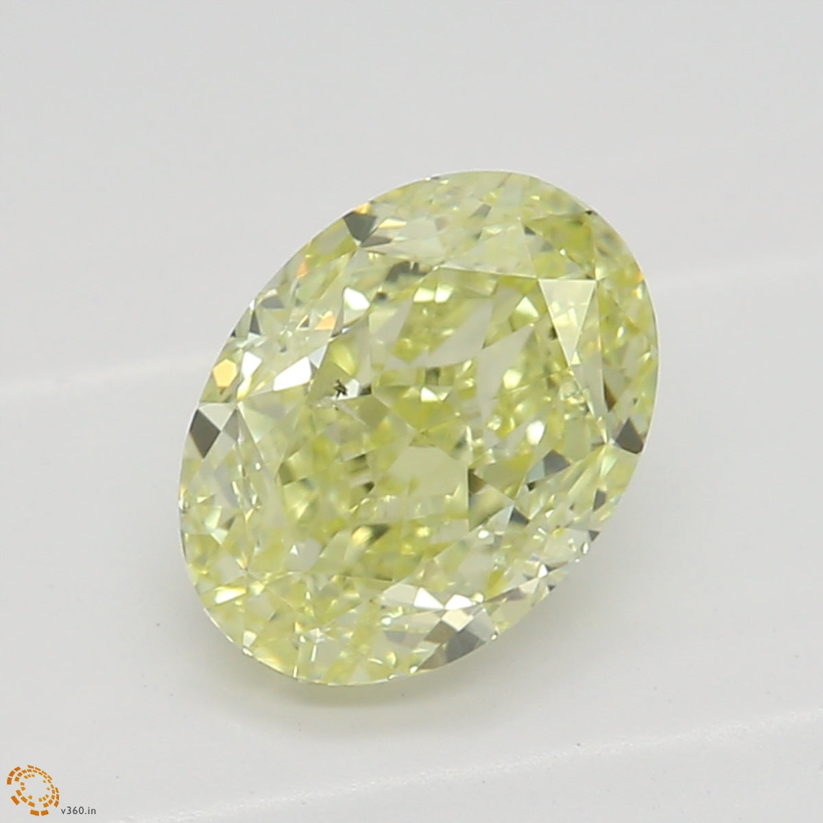 0.92 ct Diamond Oval Cut FY SI1 (GIA) 5192453478